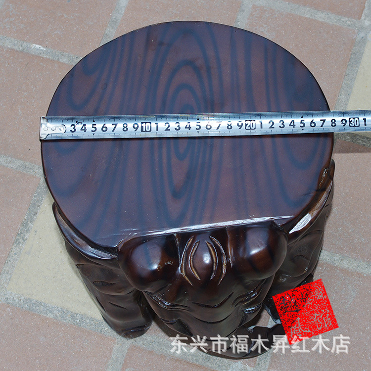 越南楠木大象凳子-7