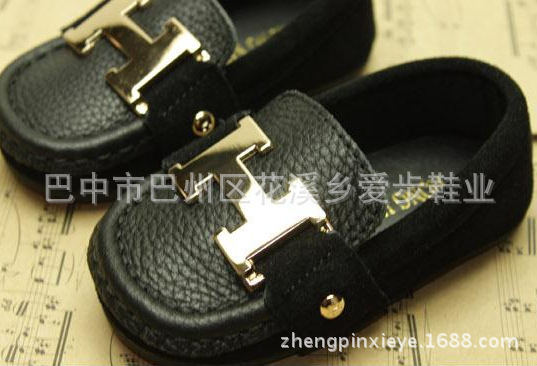 2014秋季新款出口韩国原单高级儿童宝宝韩版皮鞋，{dj0}牛皮制作鞋