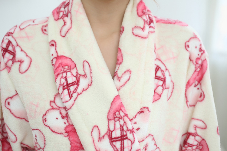 女士珊瑚绒睡衣家居服