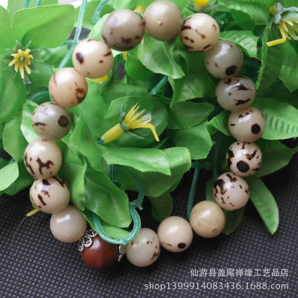 【菩提根 花菩提根 虎斑菩提根 太阳子手串佛珠手链厂家直销】福建