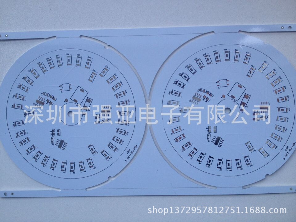 圆形2.0mm,高导热,2oz,铝基,定制板