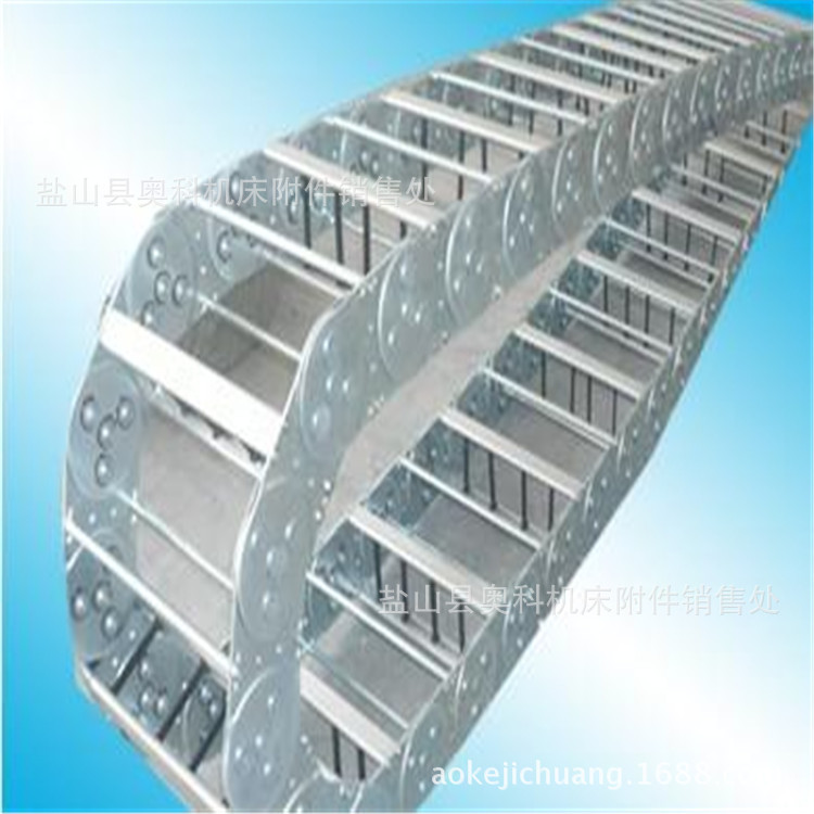 厂家供应工程塑料拖链尼龙拖链 电缆金属钢制拖链钢铝拖链