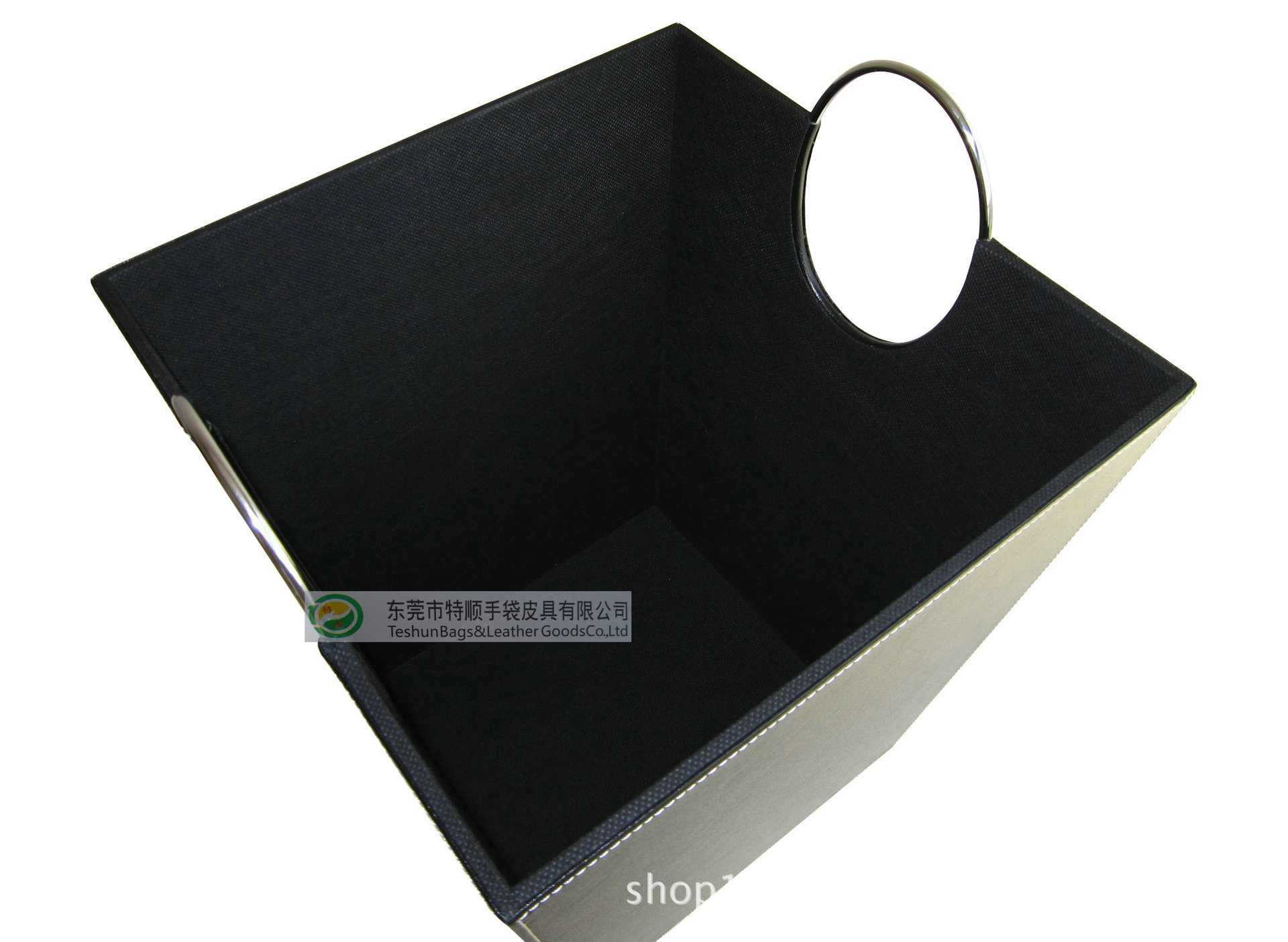 HF-1001梯形垃圾桶3-PVC-30.2X30.2X35