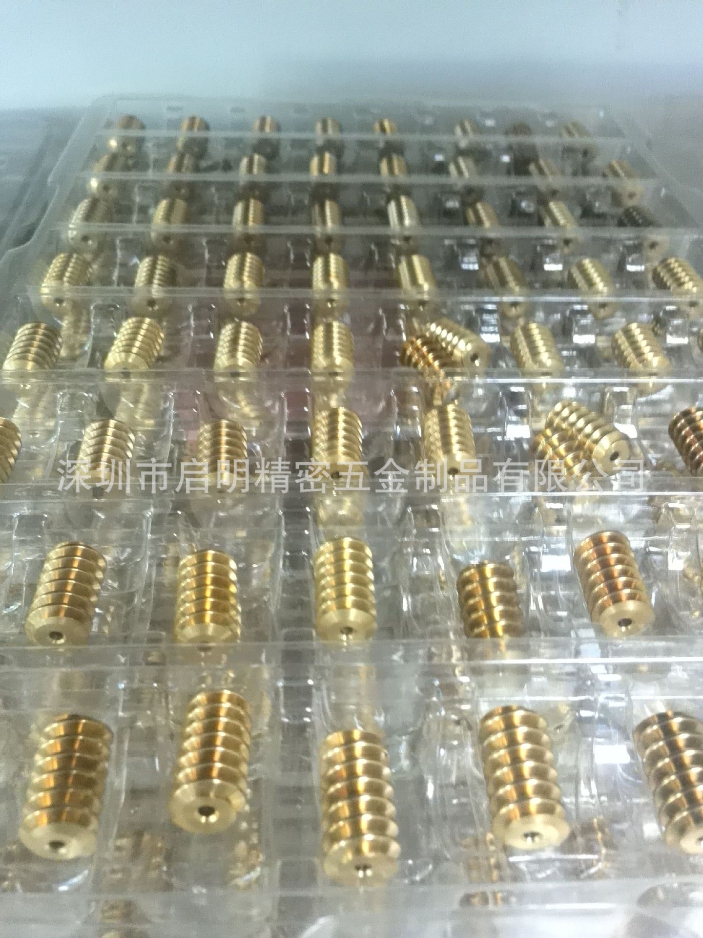CNC數控切削精密黃銅蝸桿工廠,批發,進口,代購