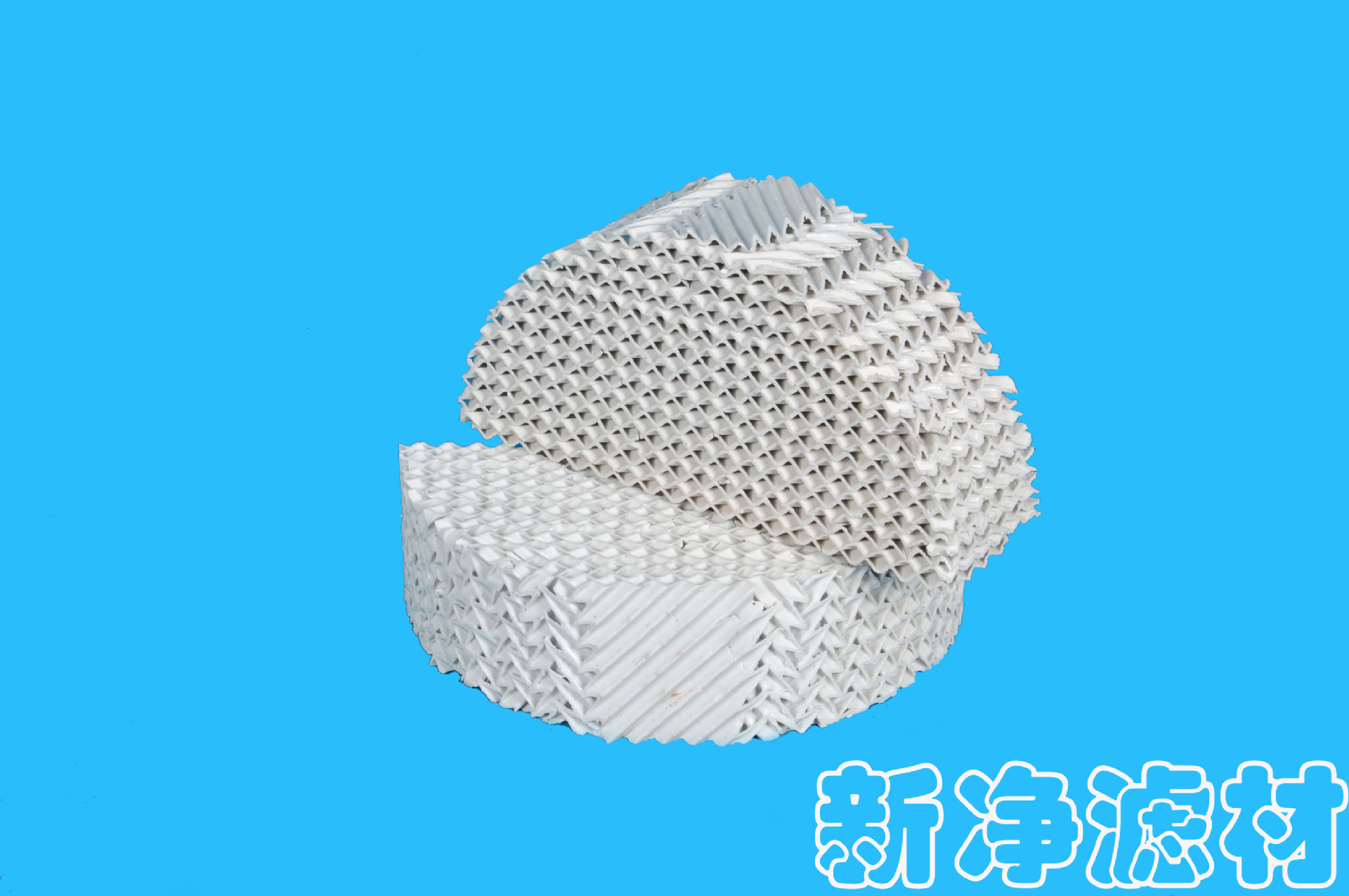 供应国涛tc化工填料陶瓷波纹填料