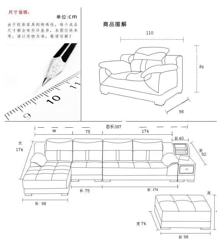 现代出口牛皮转角真皮沙发 大户型组合客厅家具包邮佛山产业沙发