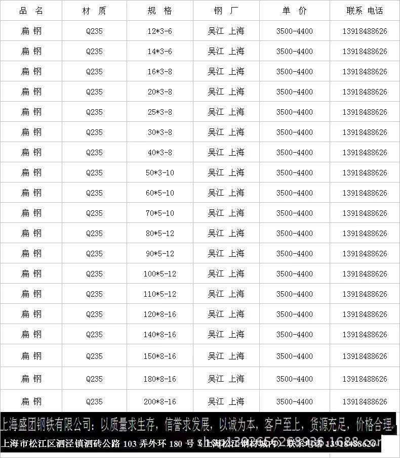 镀锌扁钢1008规格905价格表705热浸锌扁铁现货批发