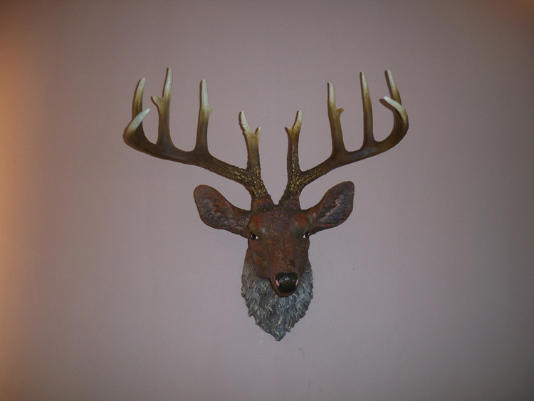 鹿头-壁挂(仿真效果)