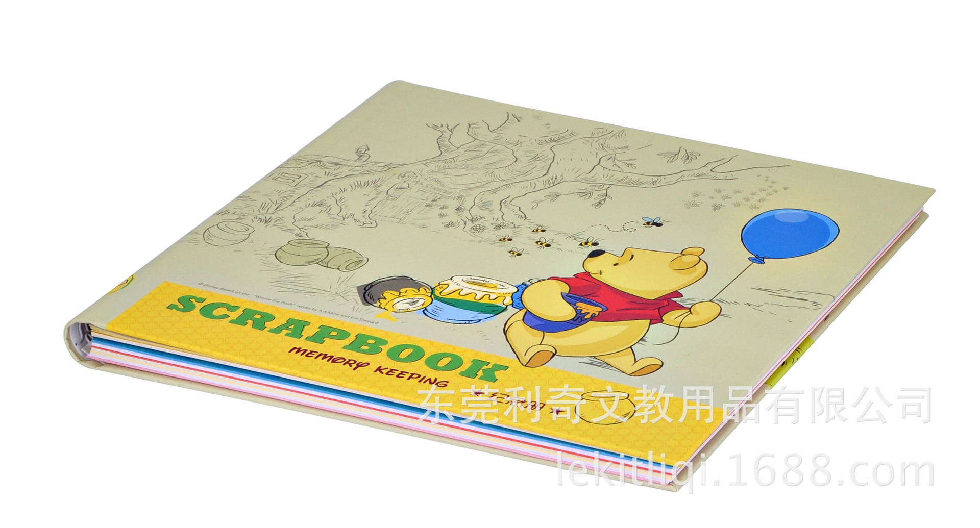 迪士尼纪念册小熊本1平放 副本