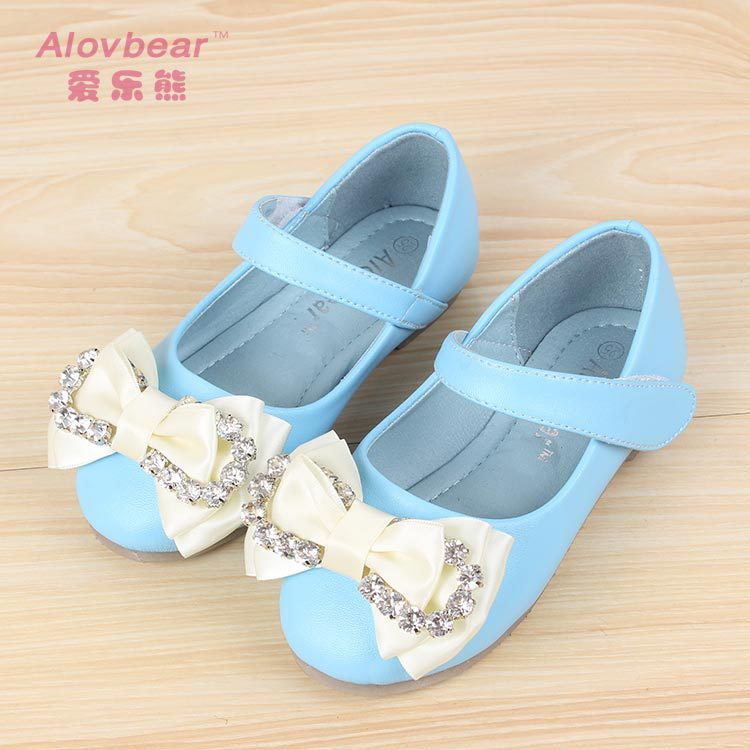 2014春季新款批发儿童鞋韩版女童公主鞋皮鞋春款超纤皮单鞋D03-41