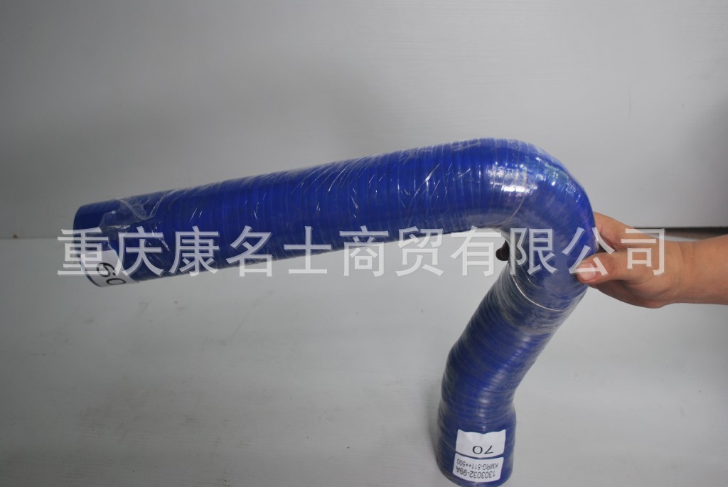国产硅胶管KMRG-511++500-解放J6胶管1303032-99A-内径62X67台湾硅胶管,兰色钢丝无凸缘无异型内径60变70XL540XL450XH430XH440-9