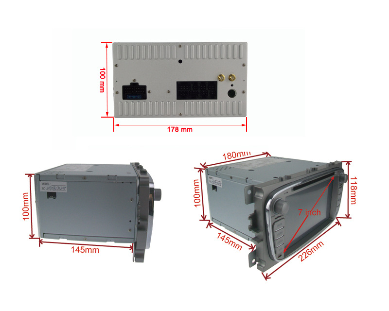 8618MX 福特福克斯专用车载导航