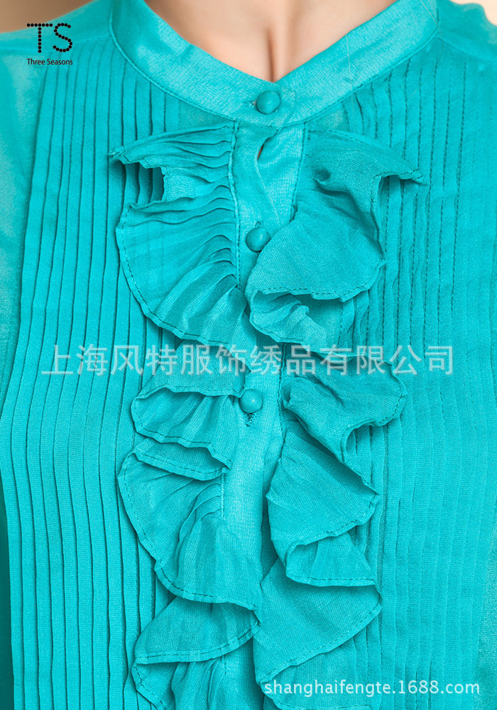 产品(样品)参数          打条工艺,也叫车塔克线(塔克条)在服装