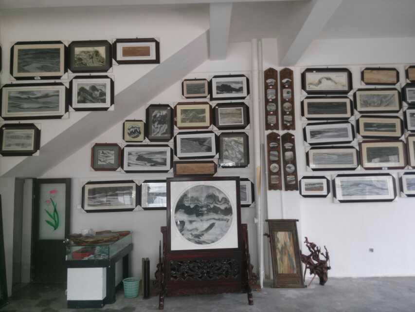 天然形成各种各样很漂亮的大理石画