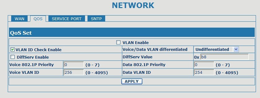 网络配置QOS