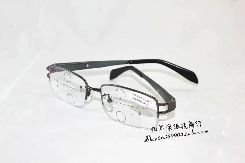 遠(yuǎn)近兩用超輕佰年康老花鏡 鋁鎂材料漸進(jìn)多焦點(diǎn) 男女高檔標(biāo)準(zhǔn)瞳距