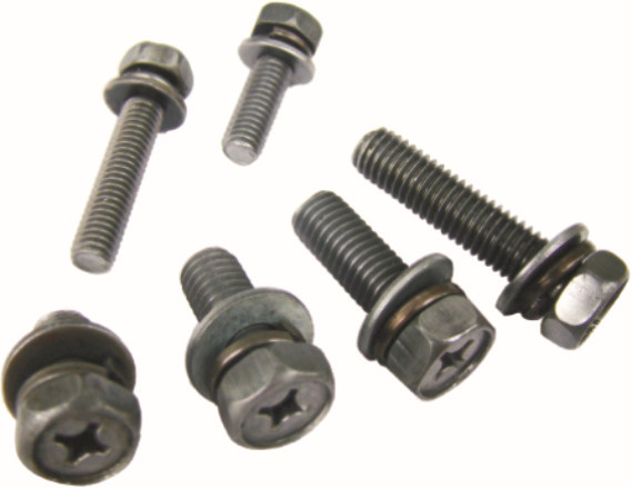 十字槽外六角组合螺钉