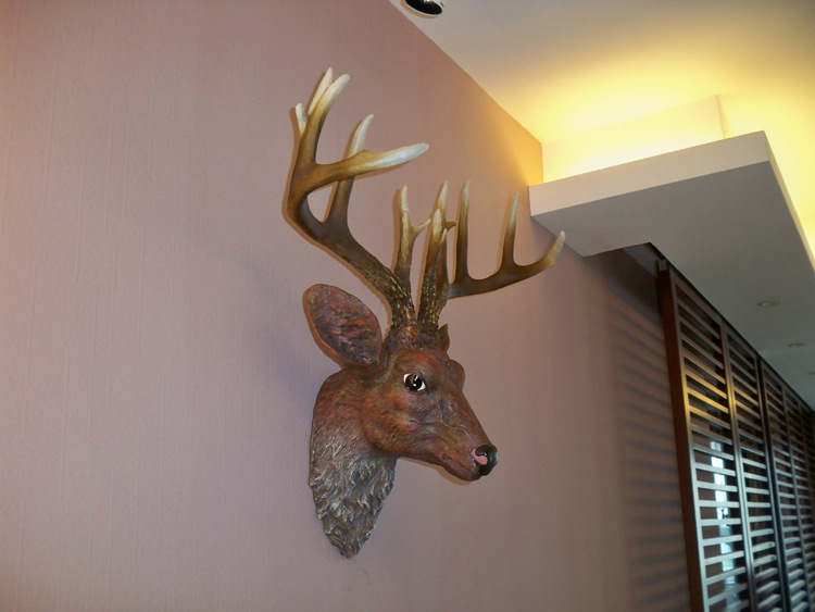 鹿头-壁挂(仿真效果)