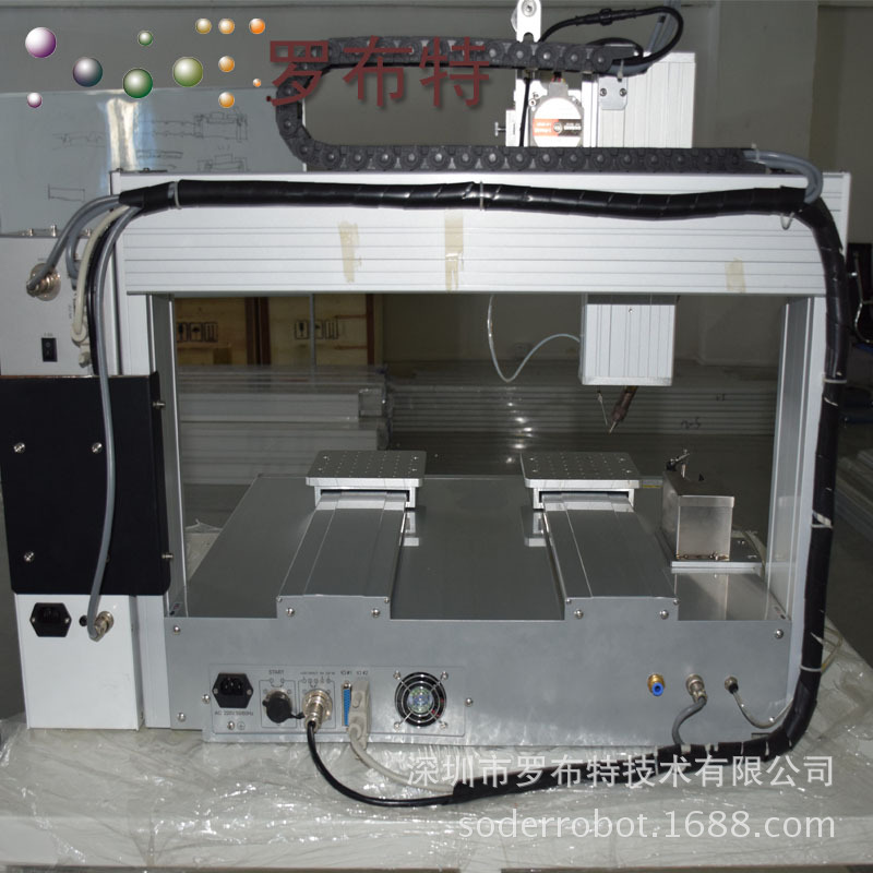 深圳市羅佈特雙Y單頭自動焊錫機背麵1