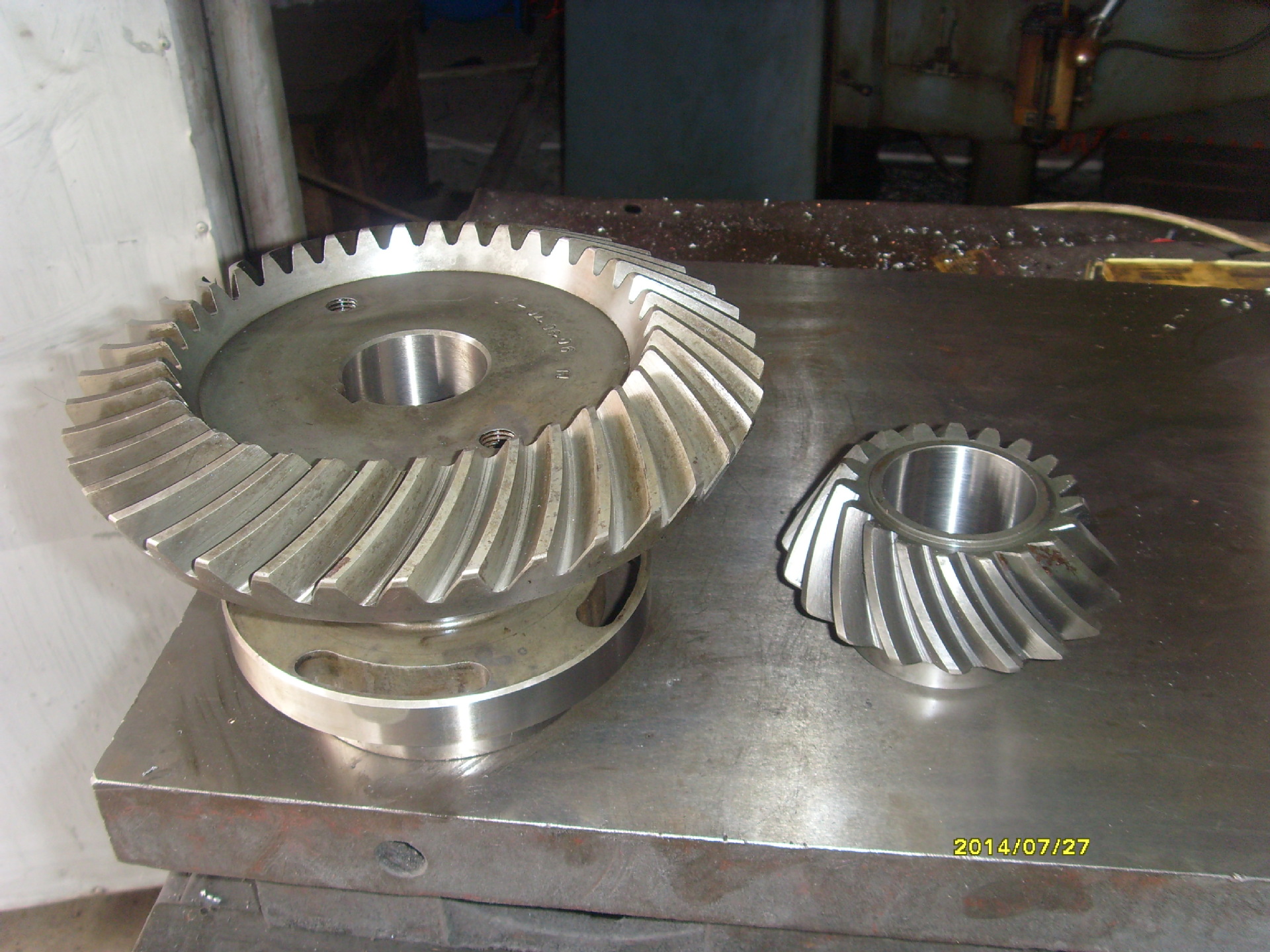 螺旋锥齿轮加工、制造