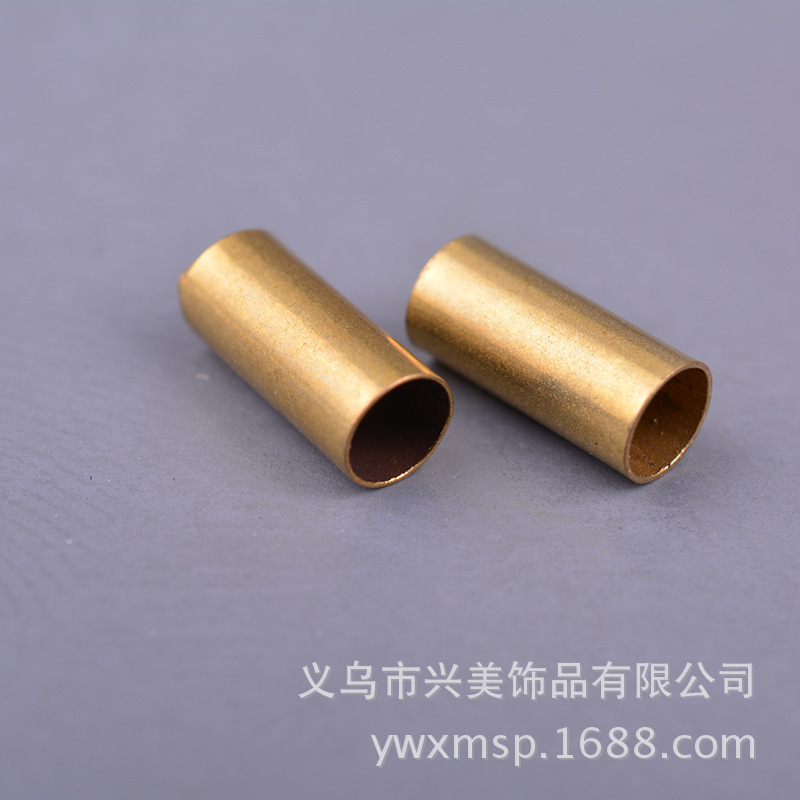 兴美饰品 铜配件 铜直管fb00204铜管 义乌五金饰品配件批发