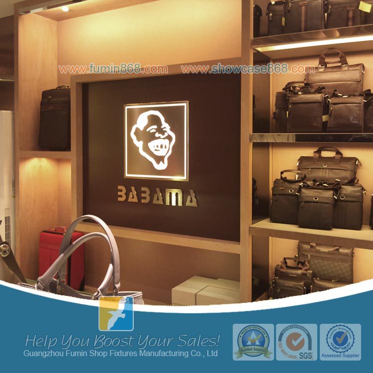 富鸣箱包展柜皮具货架 鞋类展柜 女鞋货架 男鞋展柜