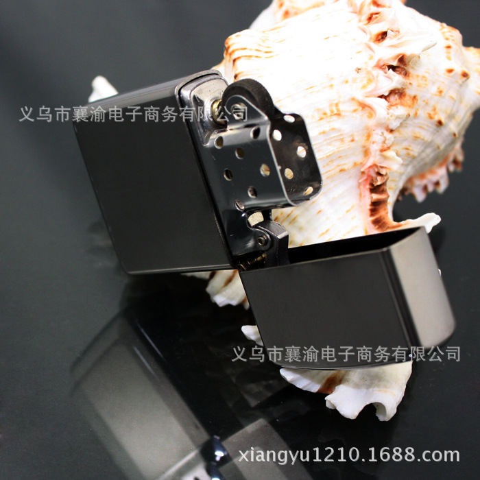 佐罗打火机批发黑冰光板 正品zorro 广告打火机806