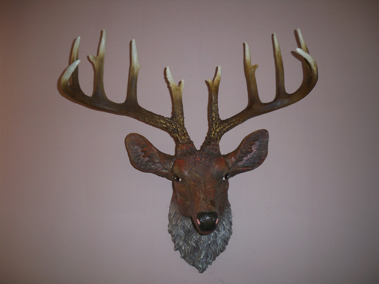 鹿头-壁挂(仿真效果)