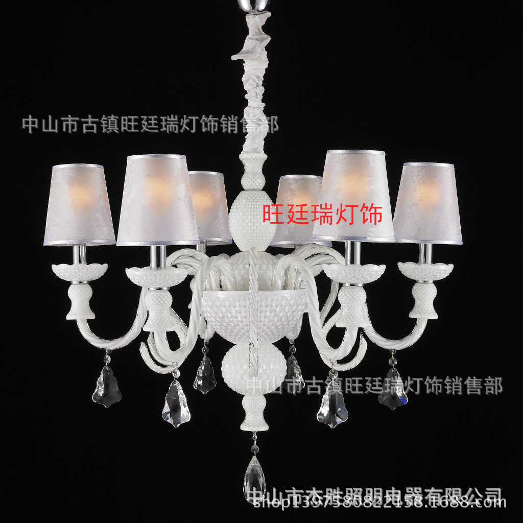 腊烛水晶灯 欧式现代简约餐厅水晶吊灯 书房卧室门厅楼道走廊小吊灯