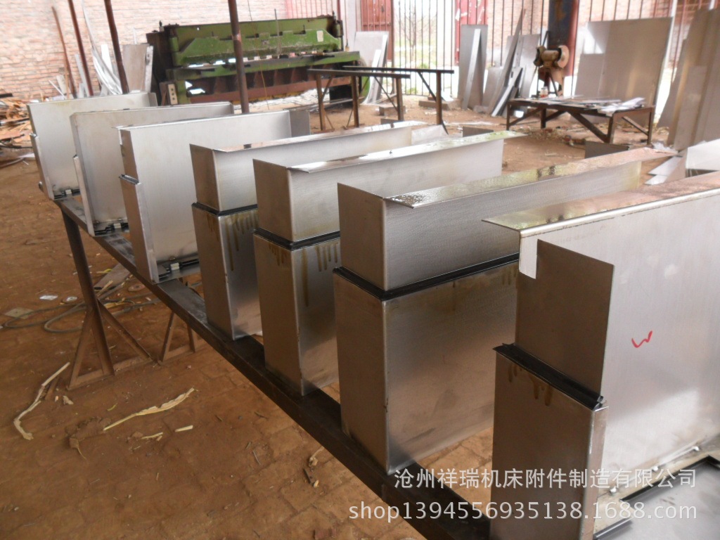 来图加工订做钢板式防护罩 抽屉式不锈钢防护罩