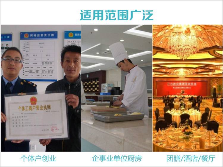 適用於小本創業、團膳食堂