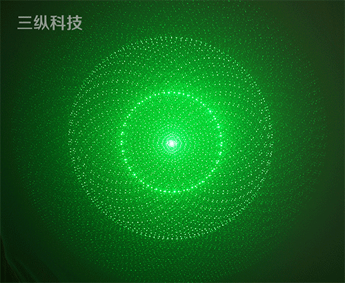三纵科技 原装满天星头5种图案 3d效果图案炫酷激光手电炫酷灯头