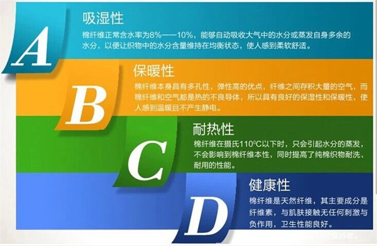 棉的好处ABCD