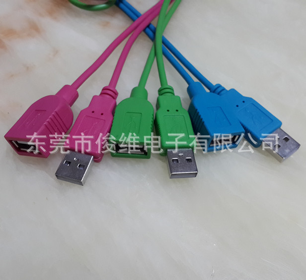 彩色USB延长线01_副本