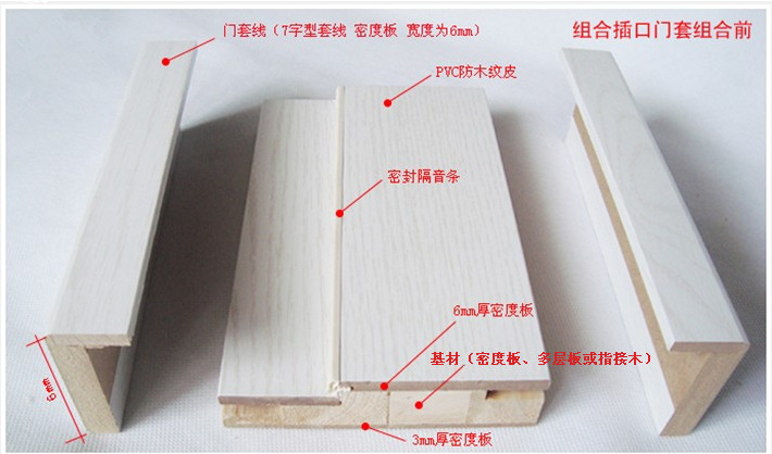 厂家直销室内免漆套装门 低价加工工艺门图片_26
