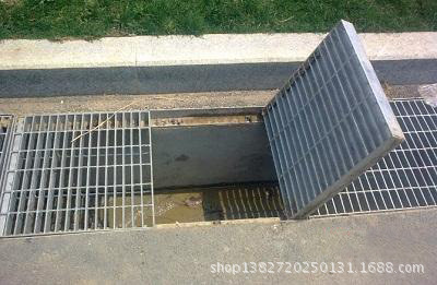 污水处理厂钢格板镀锌钢格板排水沟盖板格栅板