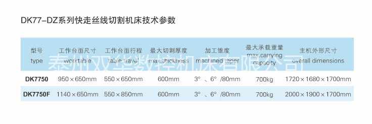 诚信良心产品 DK77-DZ系列快走丝线切割机床 正品保障