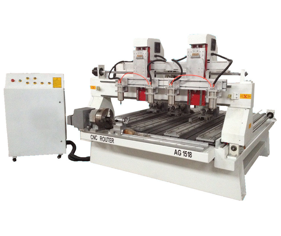 济南多头圆柱旋转轴雕刻机 厂家直销