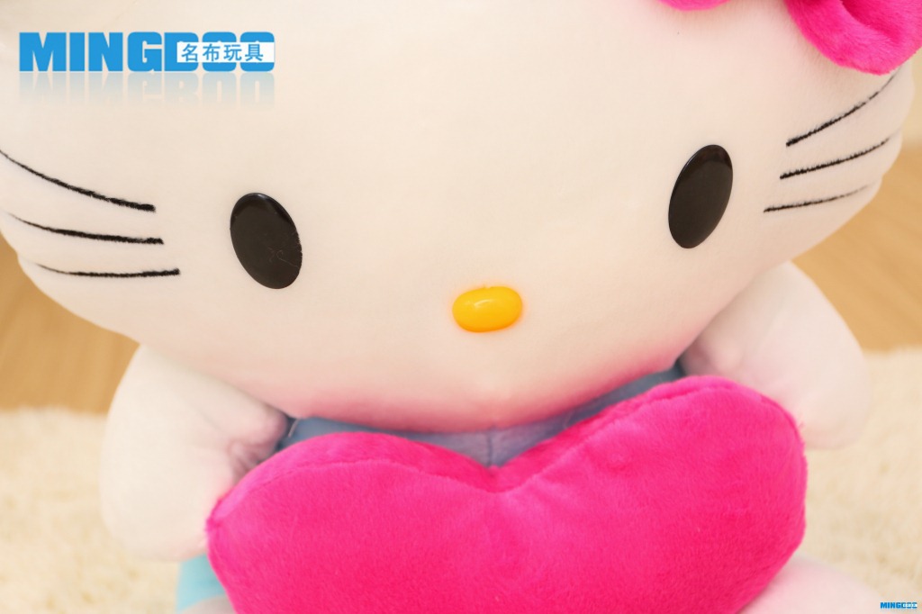 hello kitty公仔kt猫抱心公仔凯蒂猫玩具 毛绒玩具一件代发