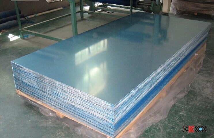 抛光镜面铝包装前