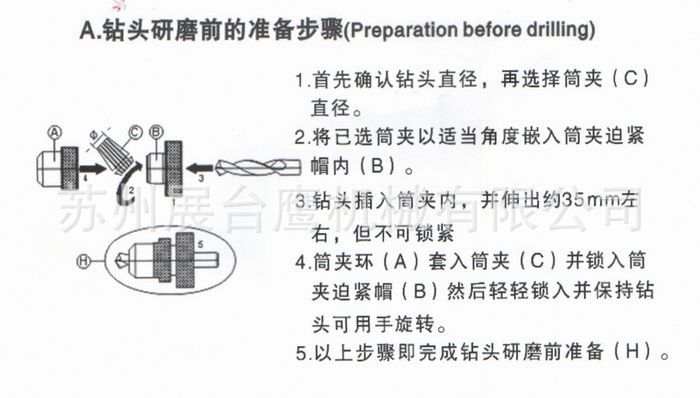 鑽頭機使用說明1