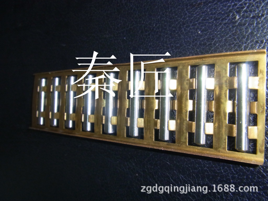 铜单排滚针板