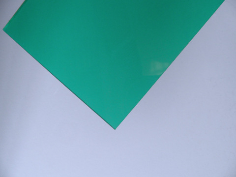 草绿色耐力板平面