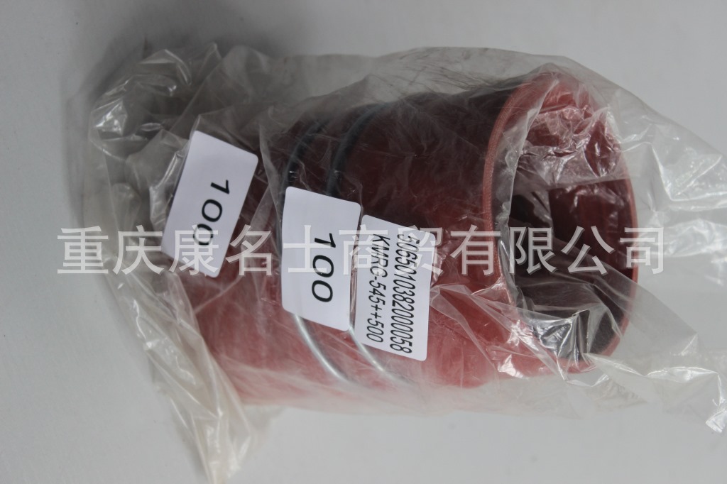 胶管厂家KMRG-545++500-奔驰胶管5065010382000058--内径100X北京硅胶管,红色钢丝2凸缘3直管内径100XL160XH110X-2