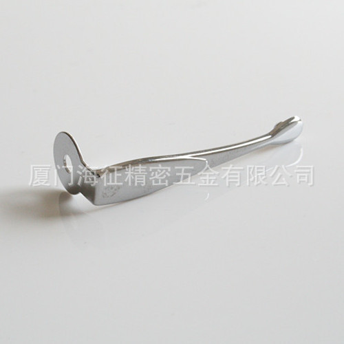 厂家专业加工金属笔夹 宝珠笔金属笔夹加工