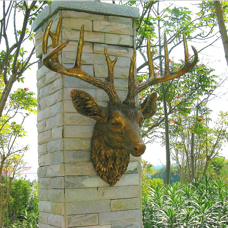鹿头-壁挂(仿真效果)