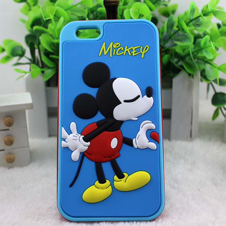 迪斯尼米老鼠米奇4.7寸苹果6彩边手机壳02