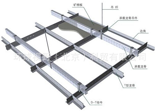 38反烤漆龙骨吊装图