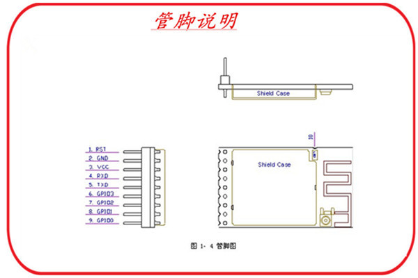 深圳奥金瑞供应电子称控制模块 wifi模块 透传模块 MT7681低功耗