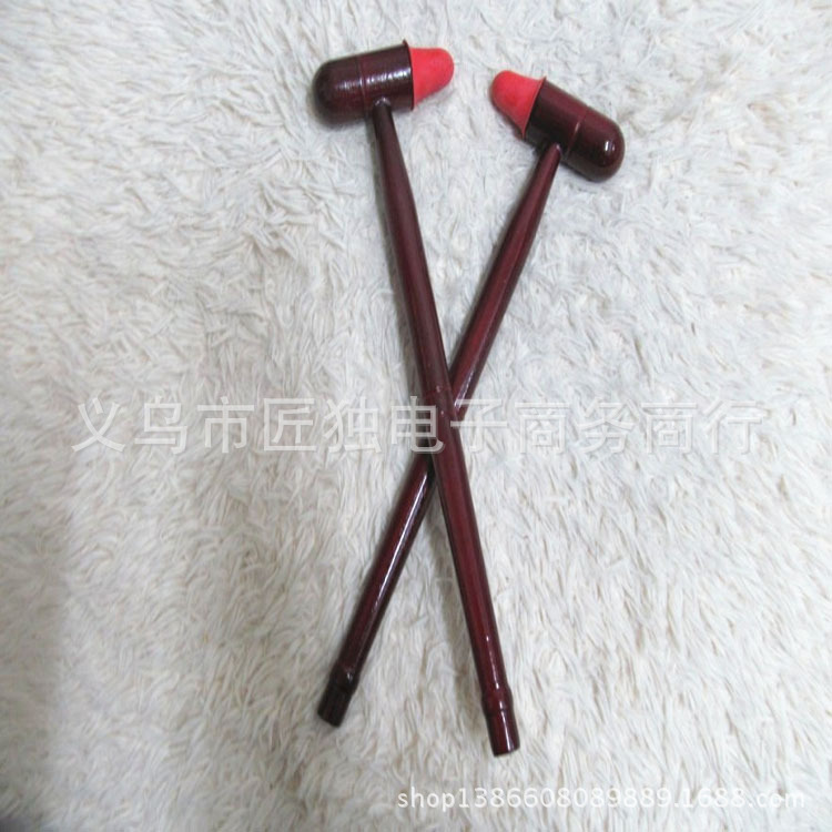 批發 足浴用品 正品仿紅木橡皮頭按摩錘 敲打健身錘 保健捶工廠,批發,進口,代購